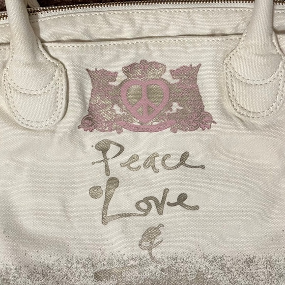 Vintage Juicy Couture Canvas Tote Bag - Picture 2 of 12